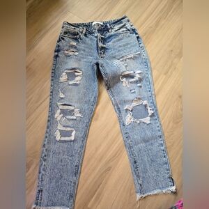 Chic Light Blue Denim Jeans